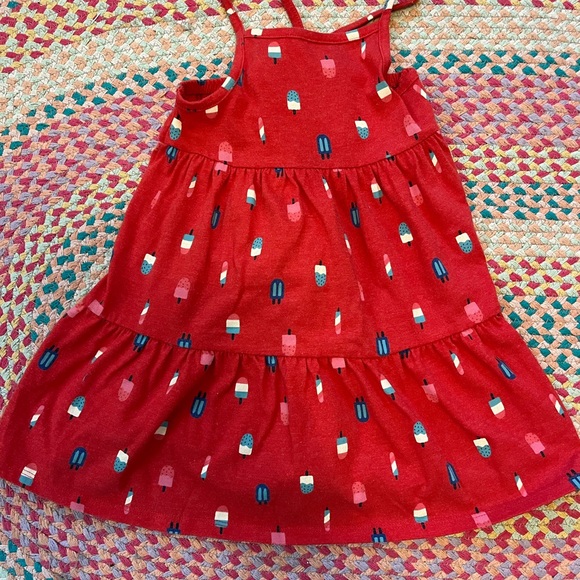 Cat and Jack Patriotic red white blue dress shorts 4T - Picture 2 of 8